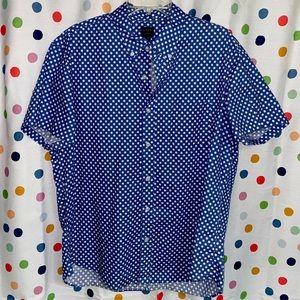 J. Crew Mens Button Down Short Sleeve